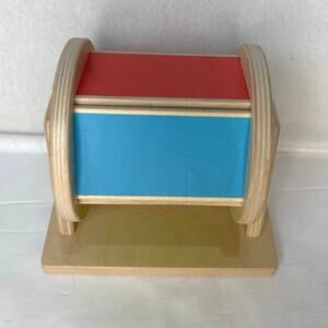 Lovevery Spinning Rainbow Wheel and Wooden Bell Sensory Montessori Toy